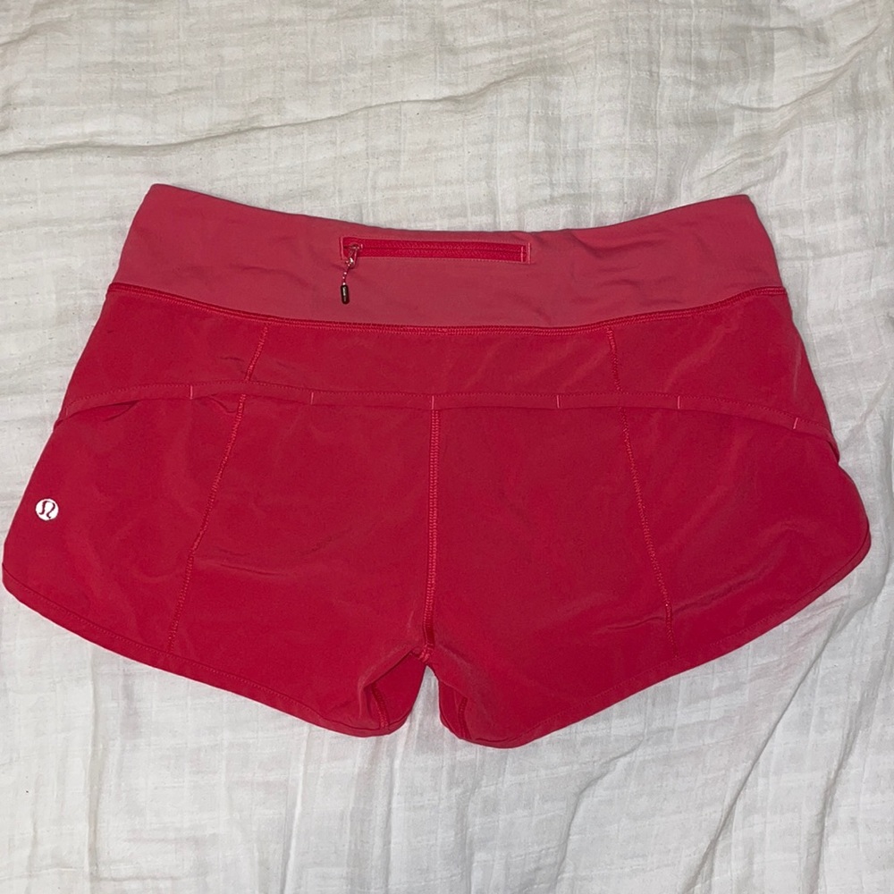 Lululemon running shorts (hot pink)